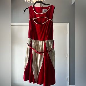 Bea and dot by modcloth red dress never worn